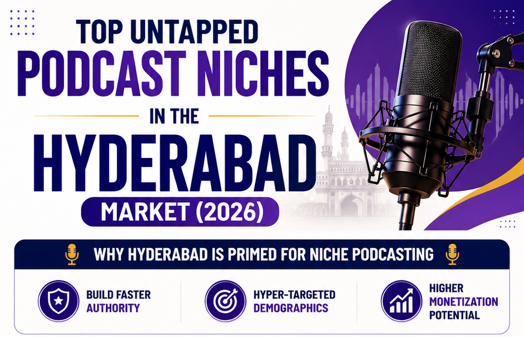 Top Untapped Podcast Niches in the Hyderabad Market (2026)
